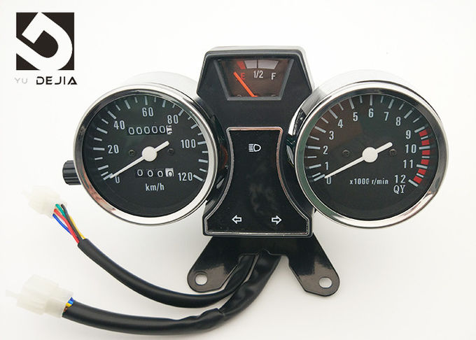 Calibre do odômetro do velocímetro da motocicleta de Digitas do mercado de acessórios para a exposição do calibre de combustível 90-A