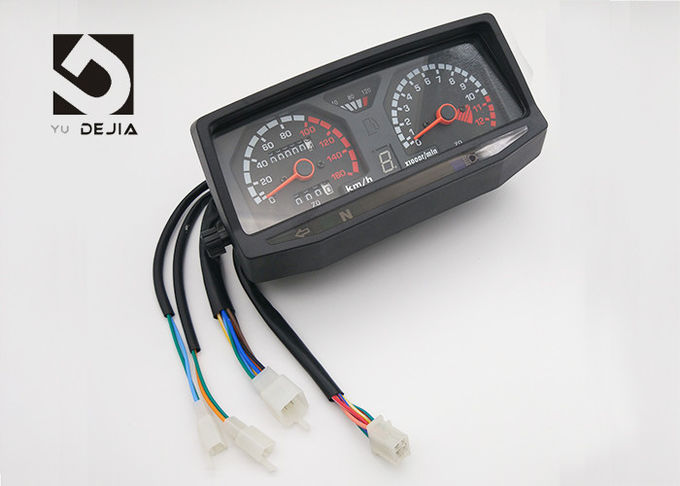 Tacômetro eletrônico de poupança de energia da motocicleta, velocímetro do odômetro da motocicleta